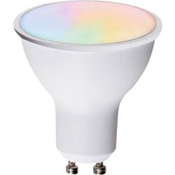 Kanlux LED žárovka S GU10 4,7W RGBCCT, GU10, 4.7 W, studená bílá, RGB, teplá bílá, bílá, třída F (A - G), 33643
