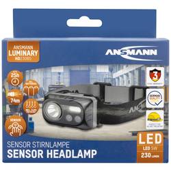 Ansmann HD230BS LED čelovka, na baterii, 230 lm, 1600-0386