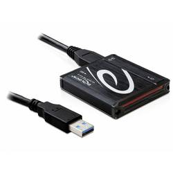 Delock 91704 externí čtečka paměťových karet USB-A černá