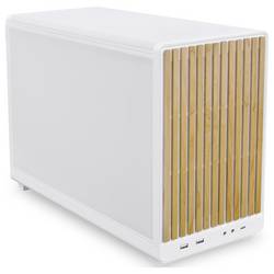 Lian Li Lian Li DAN Cases A3-mATX Wood Edition PC-Gehäuse, Micro-ATX - Buche, weiß micro tower pouzdro, herní pouzdro, PC skříň bílá