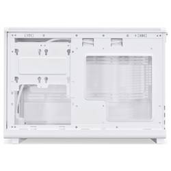 Lian Li Lian Li DAN Cases A3-mATX Wood Edition PC-Gehäuse, Micro-ATX - Buche, weiß micro tower pouzdro, herní pouzdro, PC skříň bílá