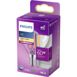 Philips LED 76229200 LED Energetická třída (EEK2021) E (A - G) E14 kapkový tvar 6.5 W = 60 W teplá bílá (Ø x d) 4.5 cm x 8 cm 1 ks