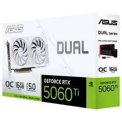 Asus grafická karta Nvidia GeForce RTX 5060 Ti GeForce RTX 5060 Ti 16 GB GDDR7 RAM PCI-Express, HDMI™, DisplayPort