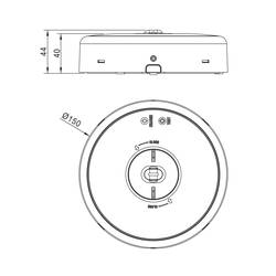 B-SAFETY BL550038 bezpečnostní osvětlení montáž na strop