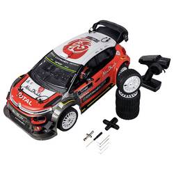Amewi Hyper Go Citroen C3 WRC Rallye střídavý (Brushless) 1:7 RC model auta elektrický Rally 4WD (4x4) 2,4 GHz se zvukovou funkcí, se světelným efektem