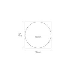 NIIMBOT etikety (role) Ø 49 mm bílá 150 ks A2A68351901 univerzální etikety