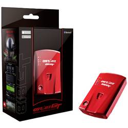 Qstarz BL-818GT GPS přijímač lokalizace vozidel červená 1 ks