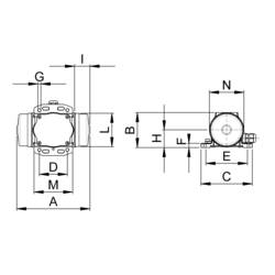 Netter Vibration NEG 5050 elektrický vibrátor 230 V 3000 ot./min 494 N 0.045 kW