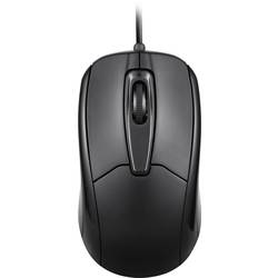 Perixx PERIMICE-209 C Black optická myš, přenos kabelový, 3 tlačítko, 1000 dpi, černá