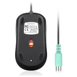 Perixx PERIMICE-209 C Black optická myš, přenos kabelový, 3 tlačítko, 1000 dpi, černá