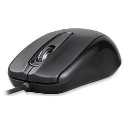 Perixx PERIMICE-209 C Black optická myš, přenos kabelový, 3 tlačítko, 1000 dpi, černá