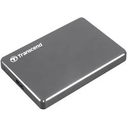 Transcend StoreJet® 25C3N, StoreJet® 25C3N, 2 TB, externí HDD 6,35 cm (2,5), USB 3.2 (Gen 1x1) , šedá (metalíza), TS2TSJ25C3N