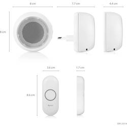 Byron DBY-23514 bezdrátový zvonek kompletní sada s USB připojením