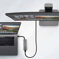 AXAGON neu USB-C® (USB 3.1) Multiport hub černá