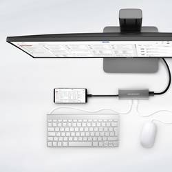 AXAGON neu USB-C® (USB 3.1) Multiport hub černá
