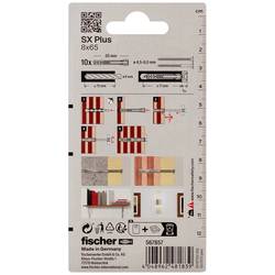 Fischer 567857 SX Plus rozpěrná hmoždinka 65 mm 8 mm 10 ks