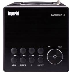 Imperial DABMAN i610 schwarz 22-267-00 stolní rádio, DAB+, DAB, internetové, FM, Bluetooth, Wi-Fi, s DLNA, černá