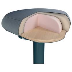 Leitz sedačka tmavě šedá 65440089