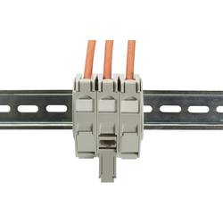 Digitus AN-25186 síťová zásuvka montáž na lištu šedá