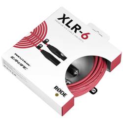 Rode XLR6M-R XLR propojovací kabel 6 m červená