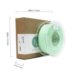 Maertz PMMA-1009-012 PMMA-1009-012 vlákno pro 3D tiskárny PLA Pro 1.75 mm 1000 g mátová 1 ks