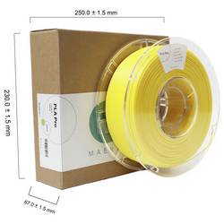 Maertz PMMA-1009-006 PMMA-1009-006 vlákno pro 3D tiskárny PLA Pro 1.75 mm 1000 g žlutá 1 ks