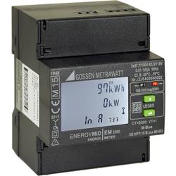 Gossen Metrawatt U2389-V016 U2389-V016 třífázový elektroměr s připojením měniče digitální Úředně schválený: Ano 1 ks