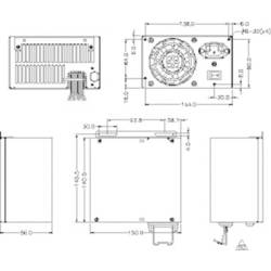 Bicker Elektronik BEA-540H industriální PC síťový zdroj 400 W 80 PLUS®