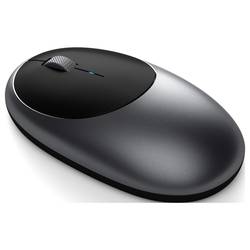Satechi M1 optická myš, přenos Bluetooth®, 3 tlačítko, 1200 dpi, antracitová