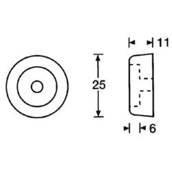 Mc Crypt sada gumových patek 8 ks