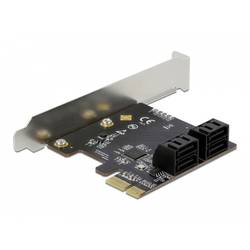 Delock Delock - Speicher-Controller - SATA 6Gb/s - Low-Profile karta PCI-Express SATA 6 Gb/s PCIe