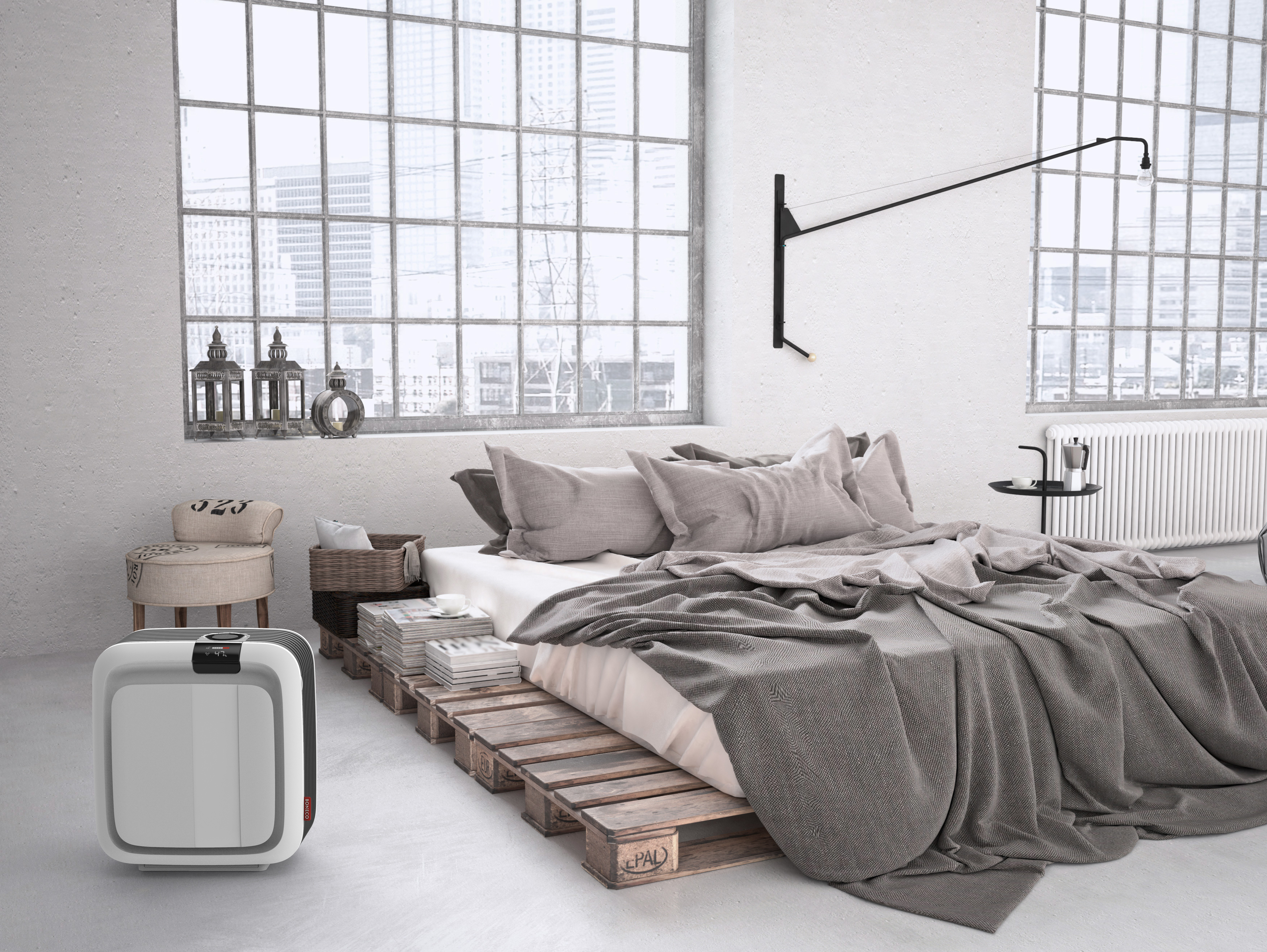 Boneco Hybrid Luftbefeuchter & Luftreiniger čistič/zvlhčovač vzduchu 1 ks