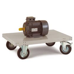 Manuflex TT0071.6011 bez posunovací rukojeti plošinový vozík, ocelový plech, max. zatížení 200 kg