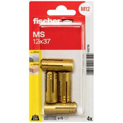 Fischer 532736 MS 12 x 37 K NV mosazná hmoždinka 37 mm 1 sada