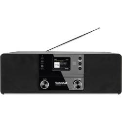 TechniSat DIGITRADIO 370 CD IR 0000/3949 stolní rádio, DAB+, DAB, FM, internetové, Wi-Fi, Bluetooth, CD, USB, internet, vč. dálkového ovládání, černá