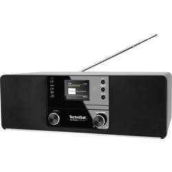 TechniSat DIGITRADIO 370 CD IR stolní rádio DAB+, DAB, FM, internetové Wi-Fi, Bluetooth, CD, USB, internet vč. dálkového ovládání černá