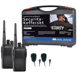 Midland G15 Pro NC PMR 2er Security inkl. SM 600-M C1127.S1 PMR radiostanice sada 2 ks