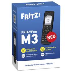 Fritz! FRITZ!Fon M3 DECT přenosný telefon černá