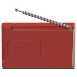 TechniSat DIGITRADIO 2 0003/3910 stolní rádio, DAB+, FM, DAB+, FM, Bluetooth, funkce alarmu, červenostříbrná