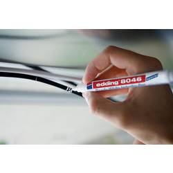 Edding 4-8046049 průmyslový popisovač bílá Vodotěsné: Ano