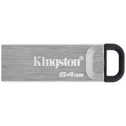 Kingston DataTraveler Kyson USB flash disk Retail 64 GB stříbrná DTKN/64GB USB 3.2 (Gen 1x1)