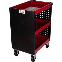 KS Tools 890.0006 Servisní dílenský vozík Ecoline s obložením děrovaných