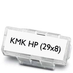 Phoenix Contact 0830721 KMK HP (29X8) držák označení Druh montáže: kabelové spony Potisknutelná plocha: 29 x 8 mm transparentní Počet markerů: 100 100 ks