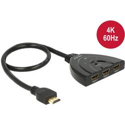 Delock 18600 HDMI přepínač 3840 x 2160 Pixel