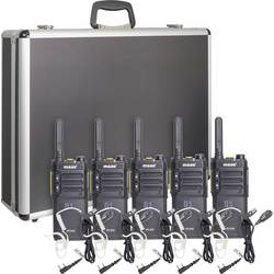 MAAS Elektronik Team-Set PT-375 KEP-24-VK 150111 PMR radiostanice sada 5 ks