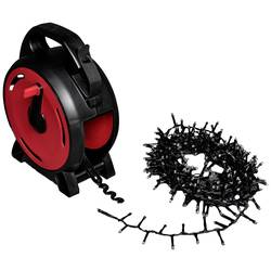 Konstsmide 3843-100 Světelný řetěz venkovní Energetická třída (EEK2021): E (A - G) 230 V Počet žárovek 300 LED teplá bílá Délka světel: 6.58 m s navíječem