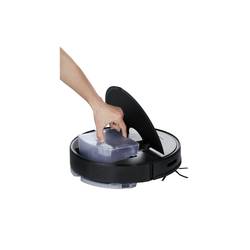 Roborock Q7 Max Vacuum Cleaner Robot na vysávání a vytírání podlahy černá kompatibilní se systémem Amazon Alexa, kompatibilní s Google Home, hlasové pokyny,