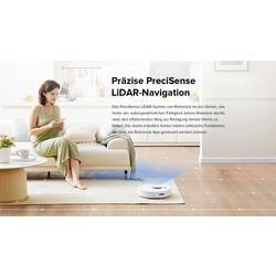 Roborock Q7 Max Vacuum Cleaner Robot na vysávání a vytírání podlahy černá kompatibilní se systémem Amazon Alexa, kompatibilní s Google Home, hlasové pokyny,