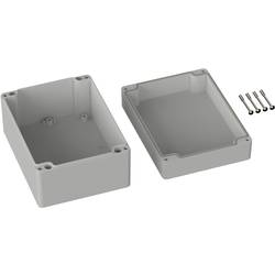 TRU COMPONENTS TC-9065676 Průmyslová skříň 160 x 120 x 90 ABS šedobílá (RAL 7035) 1 ks