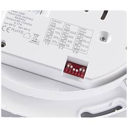 Heitronic PRONTO 500639 LED stropní svítidlo s PIR senzorem pevně vestavěné LED 24 W LED bílá
